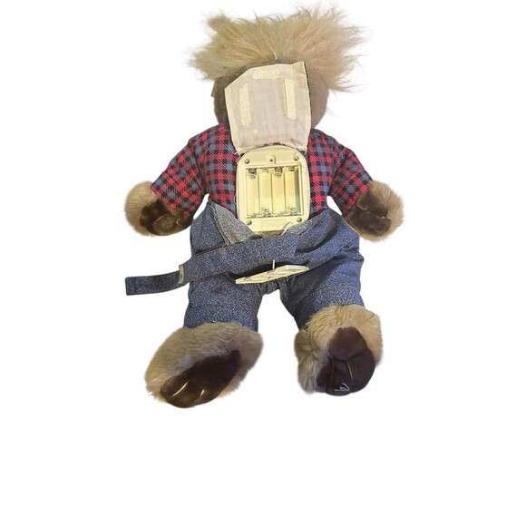 Tyco Real Wisecrackin' Talking Bedtime, Hillbilly, Wet Bubba Bear Doll Untested - Picture 8 of 11